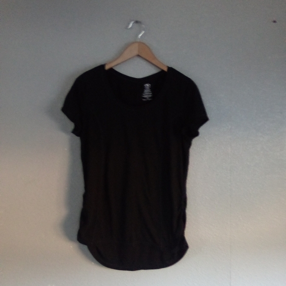 Black Short Sleeve Top - Picture 1 of 3